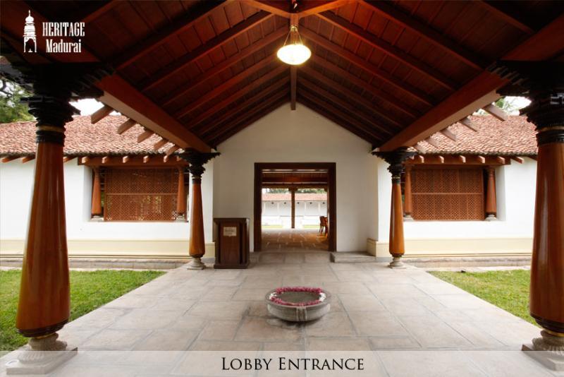 Heritage Madurai Eksteriør billede Lobby entrance